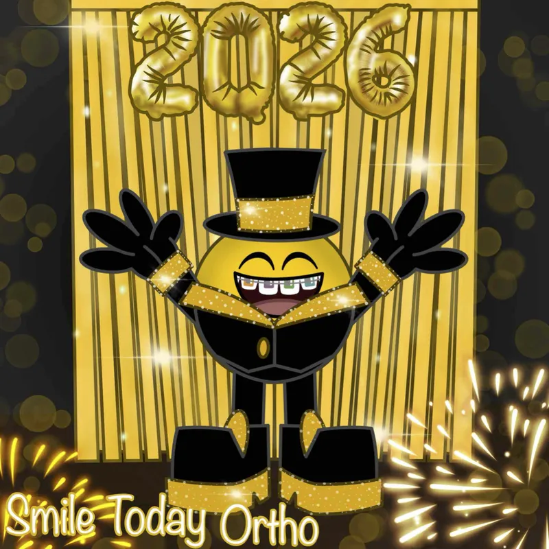 Happy New Year 2026 - Smile Today Orthodontics - Click to play video